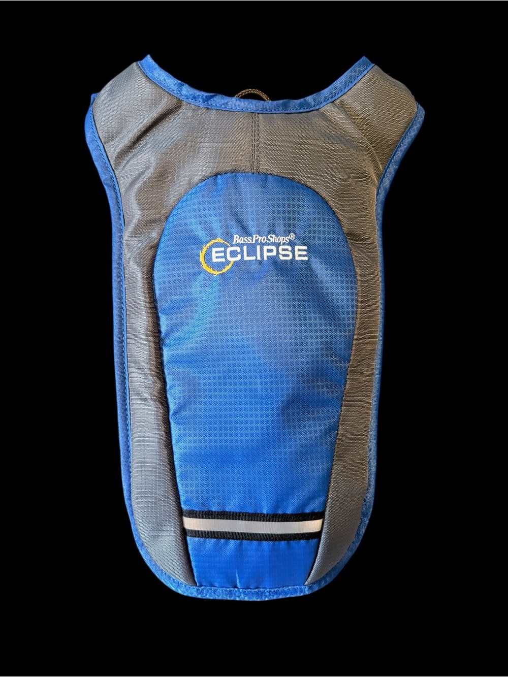 Bass Pro Shops Eclipse Hydration Backpack Blue Gray **NO Bladder/Reservoir**